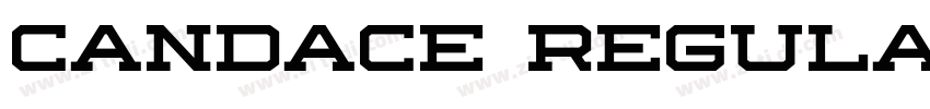 CANDACE Regular字体转换